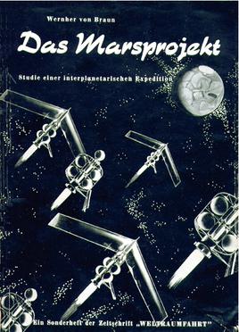 Forsiden til den tyske utgaven av Das Marsprojekt